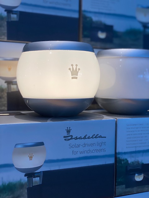 De nye smarte solarlamper fra Isabella til læsejlet eller bordet