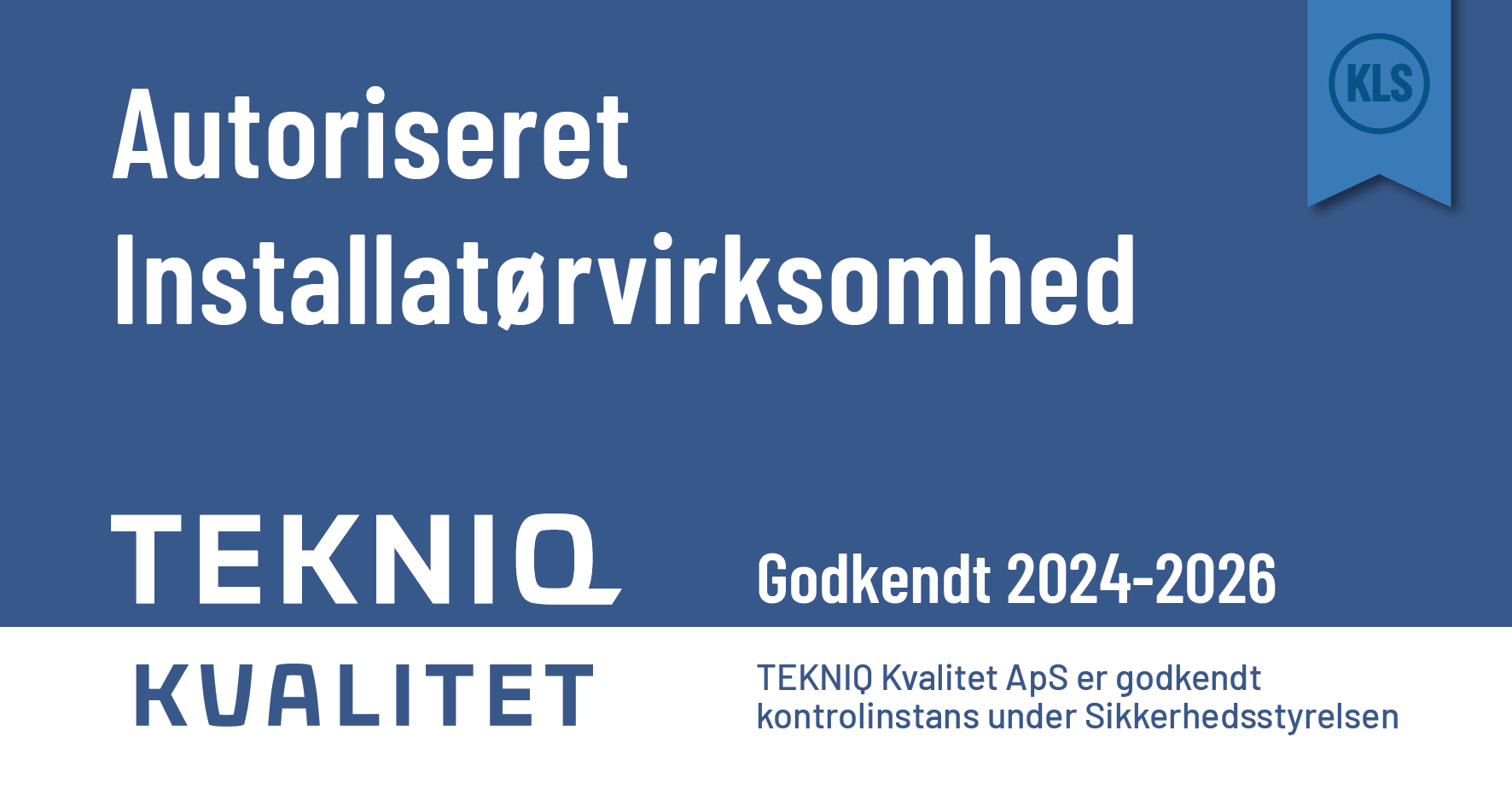Sidste kontrolbesøg den 21/3 2024 og godkendt frem til 21/4 2026.